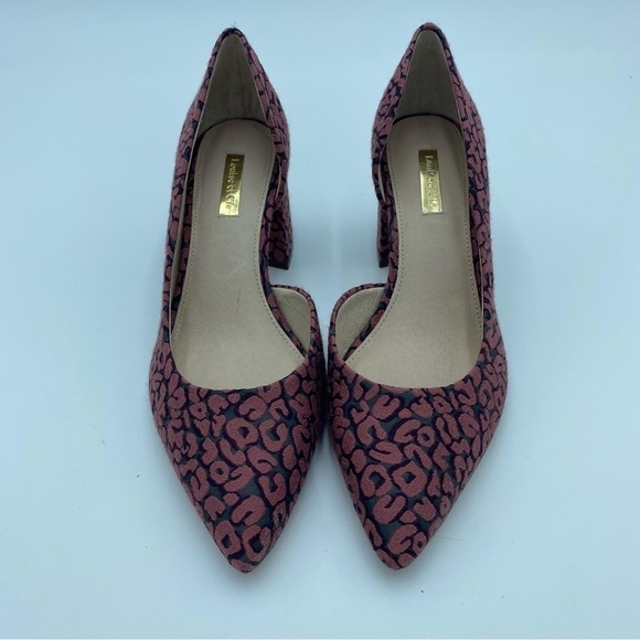 Louise et Cie Shoes - Louise Et Cie JOLON Slip-on Pointed-Toe Block Heel Pumps SHIRAZ MULTI